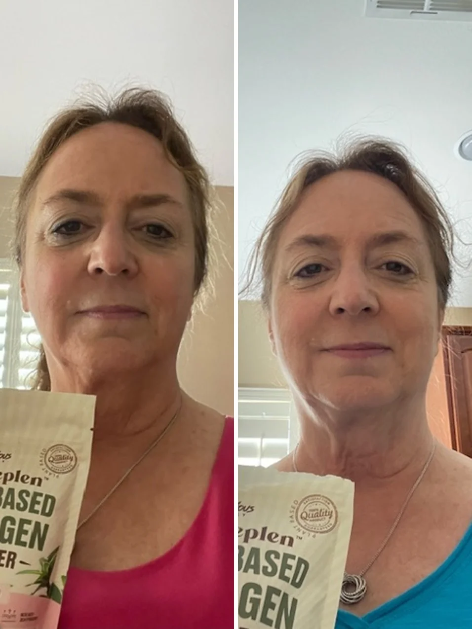 Customer before and after result