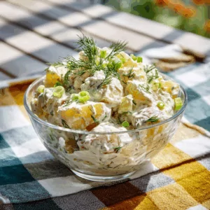 Creamy Potato Salad with Herbed Dressing