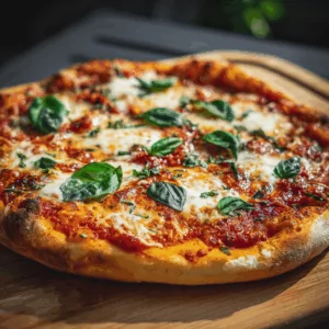 Bubbly Vegan Margherita Pizza