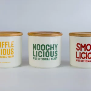 3 – Piece Airtight FlavorLock Ceramic Jars – 4.5 oz