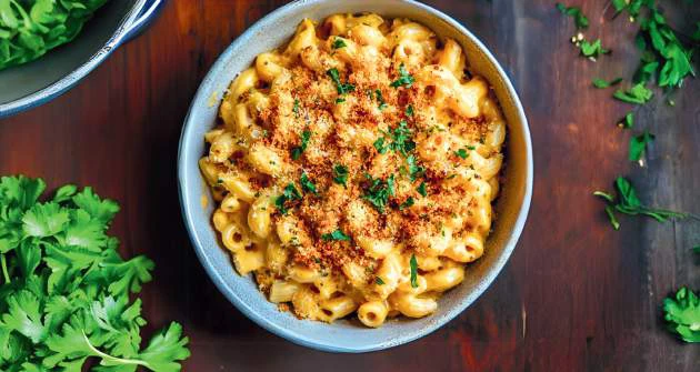 Truffle Mac and Cheese, photographed for The Air Fryer Cookbook