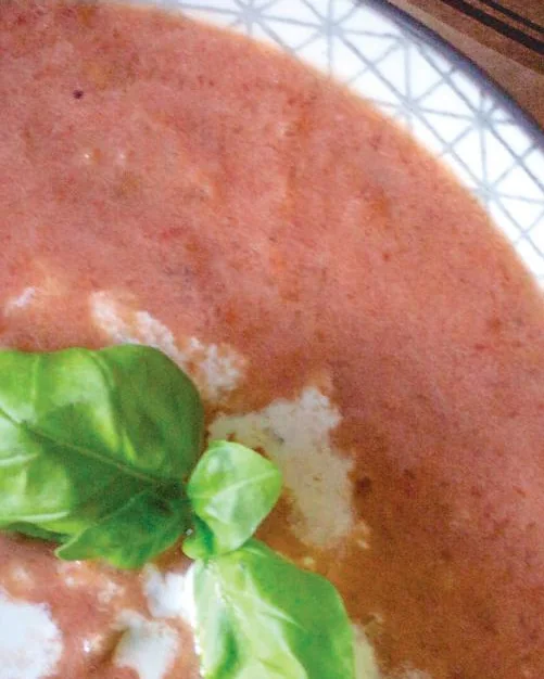 Cream of Tomato, photographed for the Comfort Foods Cookbook