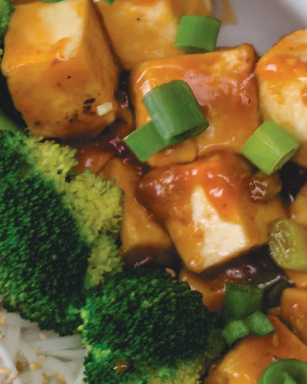 General Tso’s Tofu, photographed for the Comfort Foods Cookbook