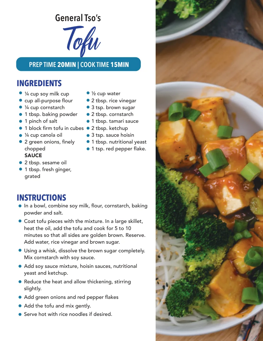 Inside the book: the General Tso&rsquo;s Tofu page
